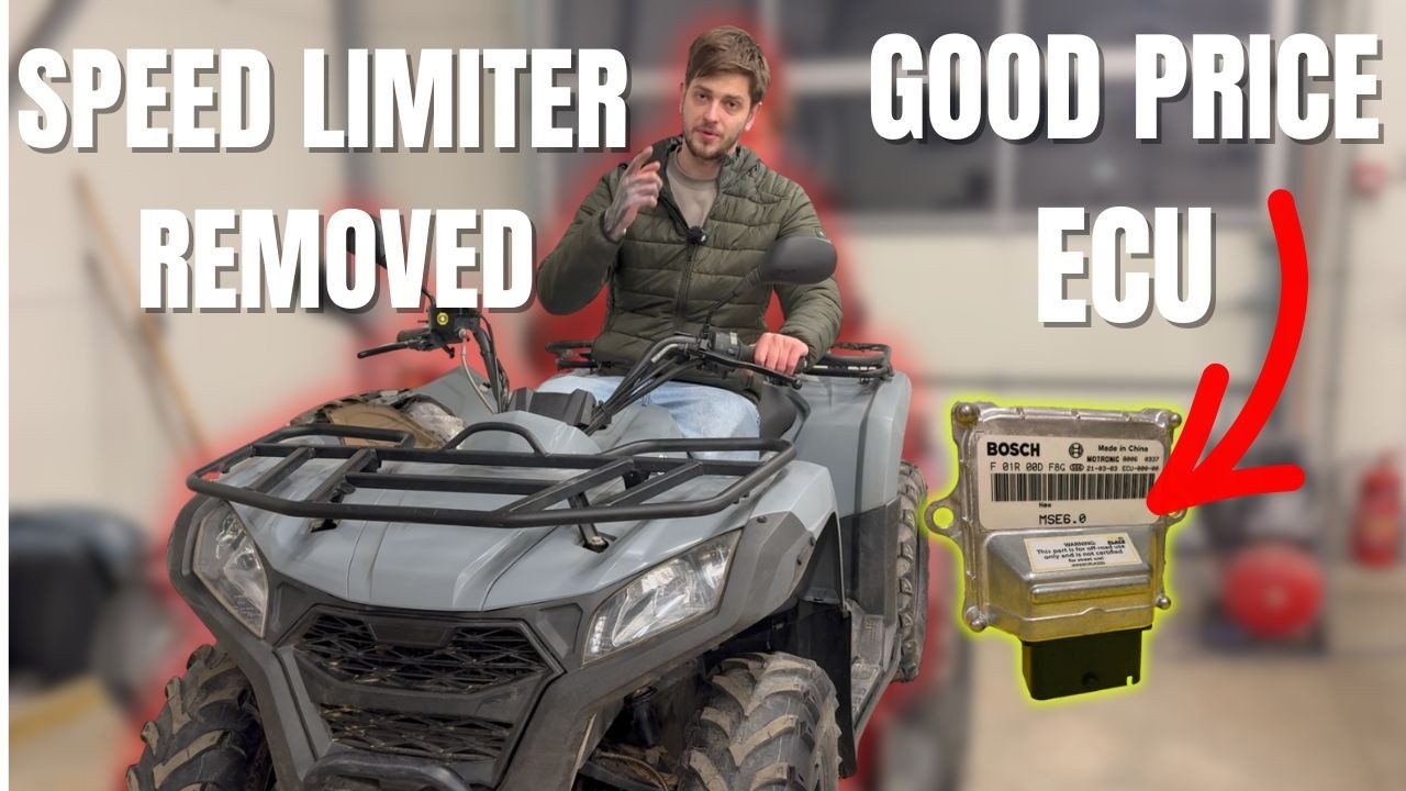 Goes Terrox 500L Removing the Speed Limiter