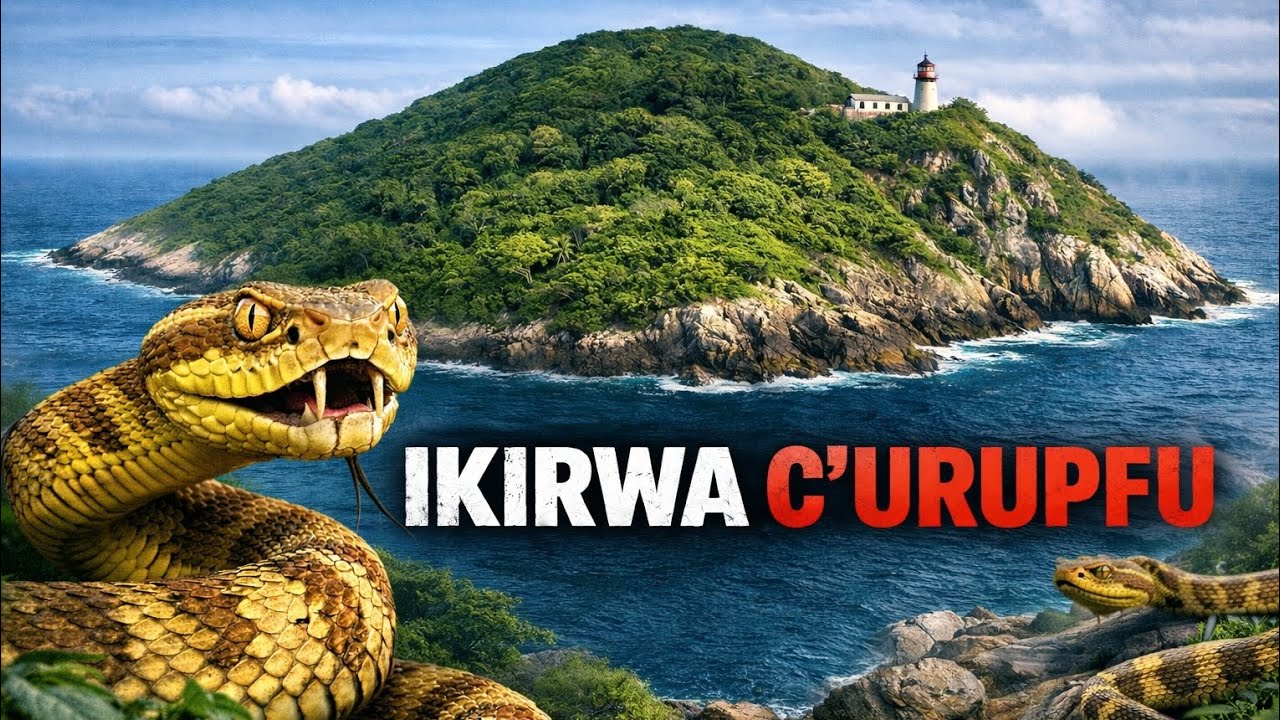 Ikirwa gitinyitse cane kw’isi, gituwe n’inzoka gusa – Ilha da Queimada Grande