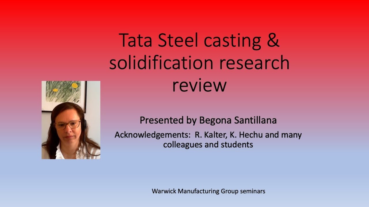 Casting and solidification research at TATA Steel Europe