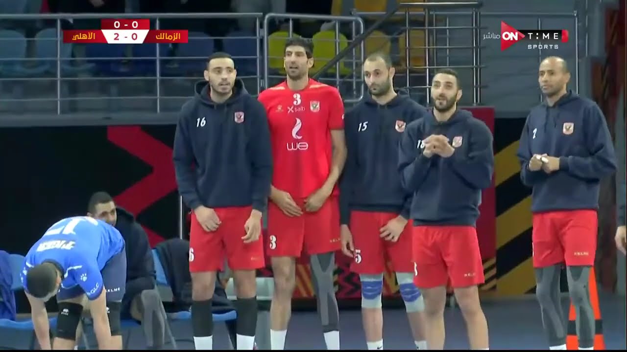 ahly vs zamalek egyptian volleyball cup final match 2