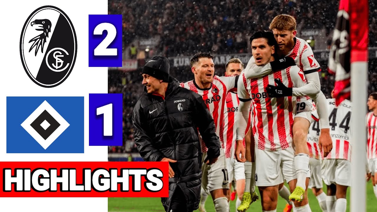 SC Freiburg - Hamburger SV 2-1 Highlights | Bundesliga 2025/26 Freiburg Hamburg