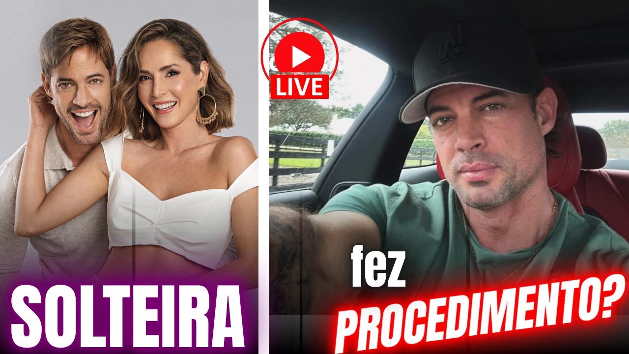 WILLIAM LEVY FEZ BOTOX NO ROSTO? AMIGA DE LEVY LUCIA DA NOVELA CAFÉ FICOU SOLTEIRA! Últimas info...