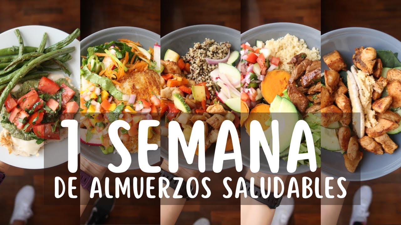 UNA SEMANA DE ALMUERZOS SALUDABLES | Michela Perleche