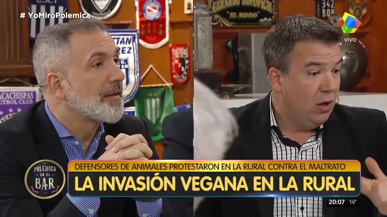 La invasi&oacute;n vegana en La Rural