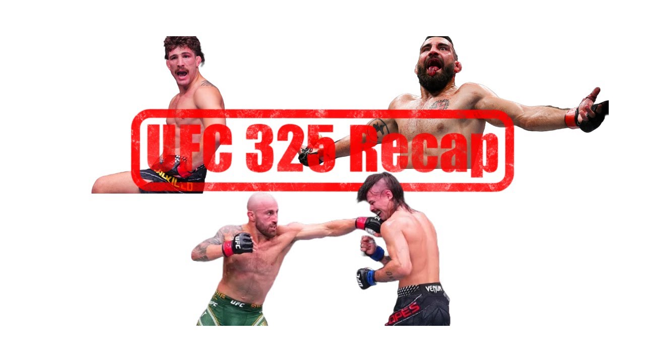 UFC 325 Recap What Went Right, What Went Wrong | Cozy Talks