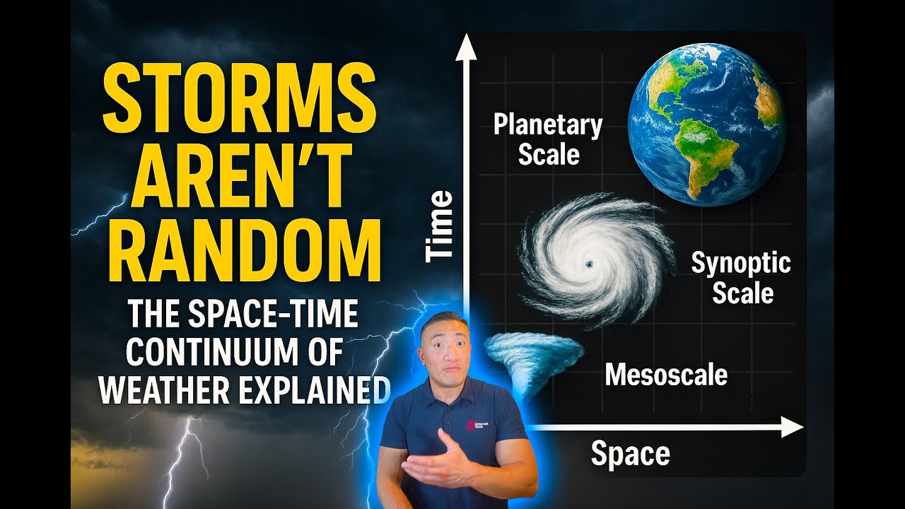 Storms Aren't Random: The Space-Time Continuum of Weather Explained