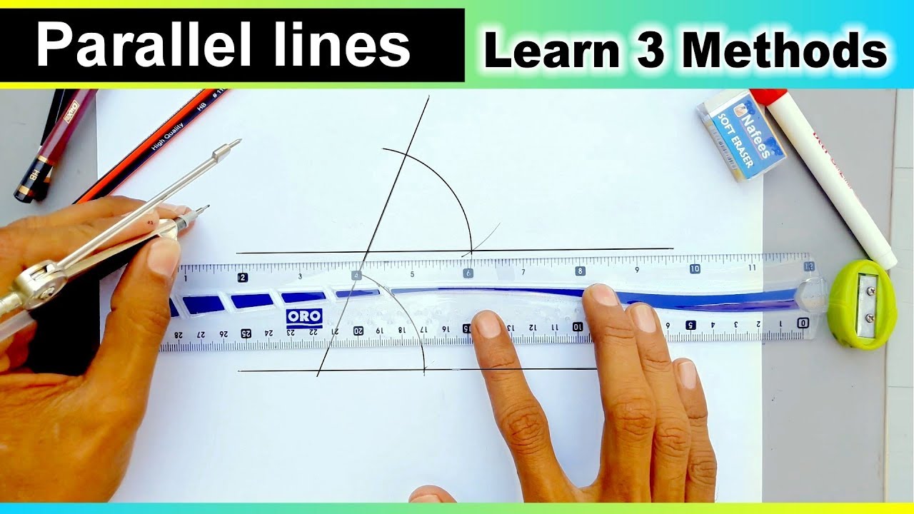 how to construct parallel lines