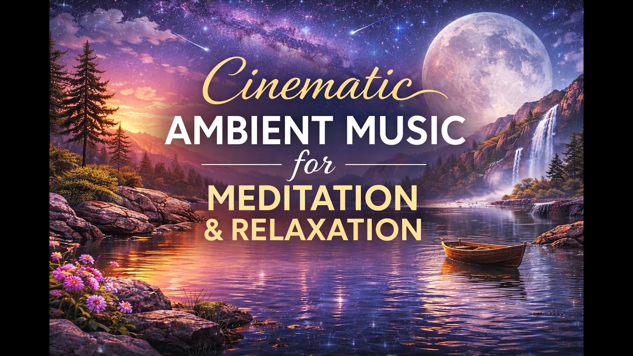 cinematic ambient music for relaxation and meditation