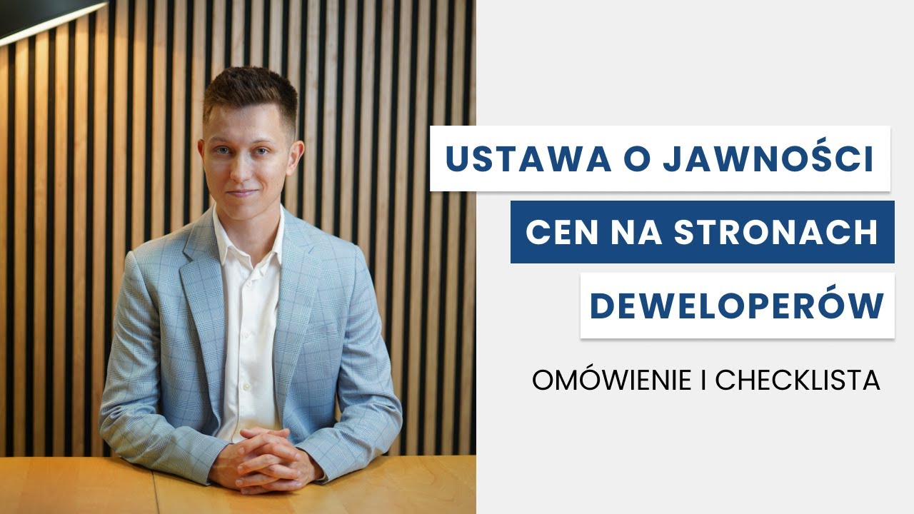 Ustawa o jawności cen: Wszystko, co musisz wiedzieć jako deweloper.