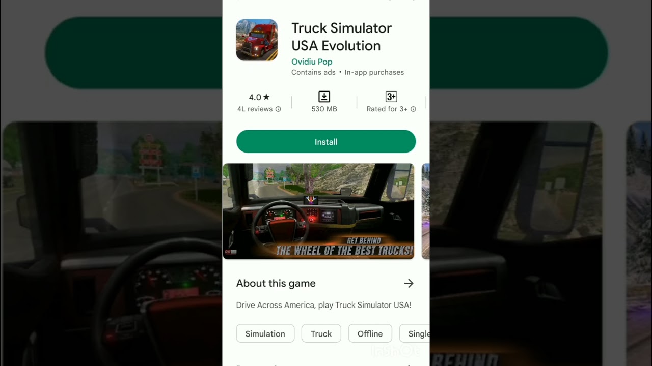 Best truck simulator games for android/offline high graphics