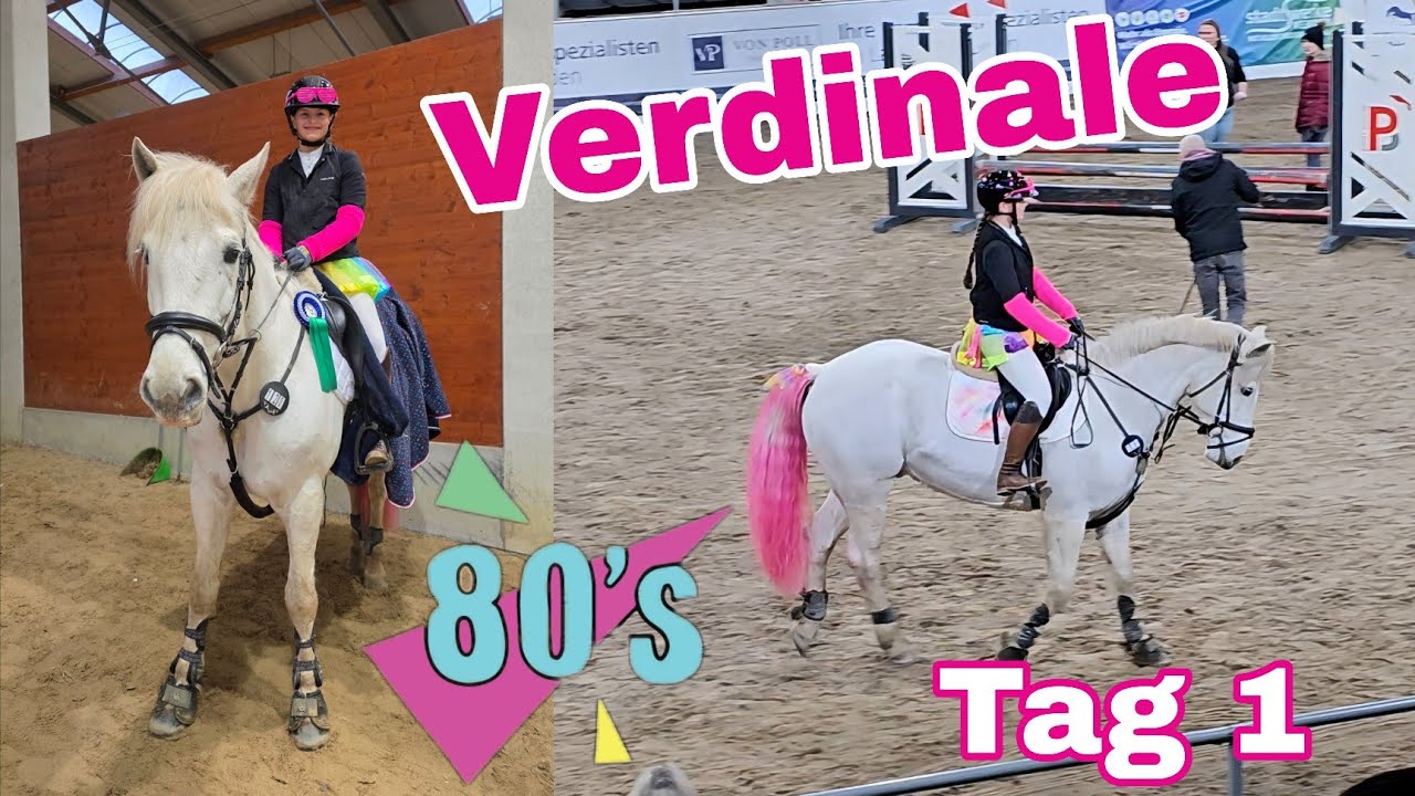 Verdinale Tag 1 😱🐴 | AUSGESCHIEDEN im Stilspringen… aber dann kam DAS 💗