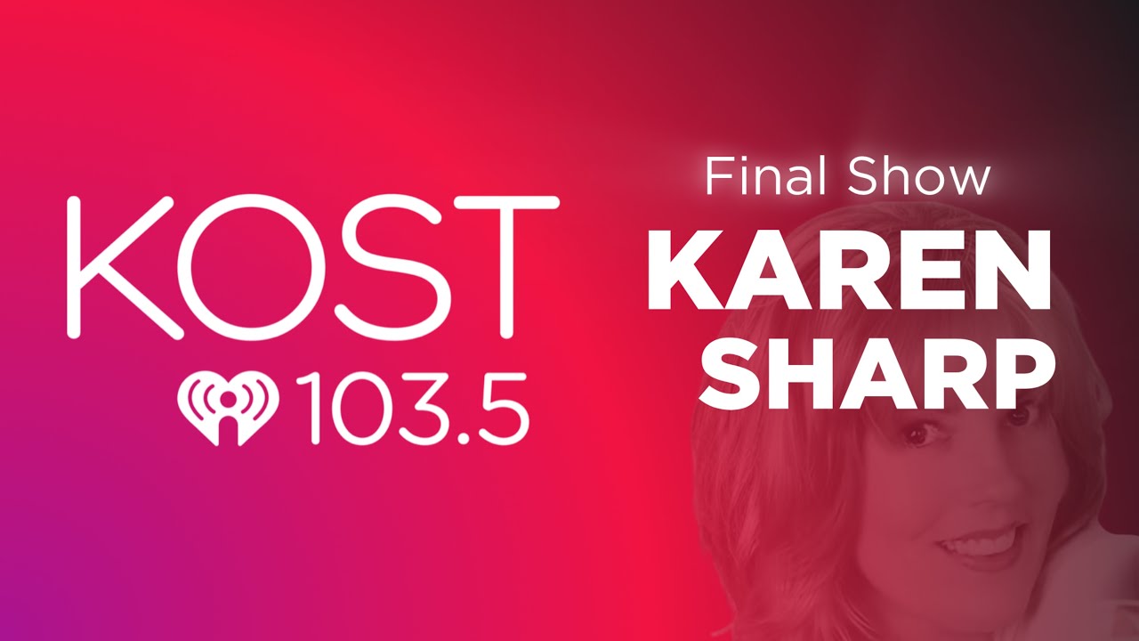 Последнее шоу Карен Шарп на KOST 103.5 FM JAM Jingles | Лос-Анджелес, Калифорния