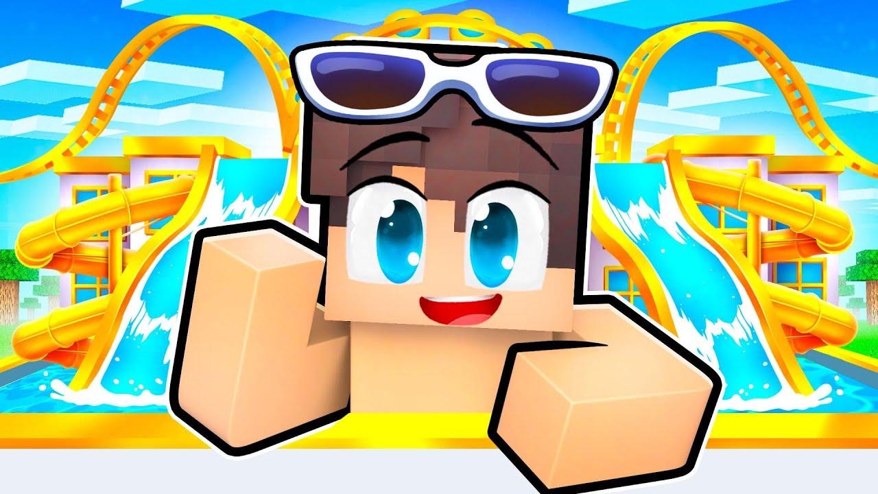 1 Kč vs 1,000,000,000 Kč AQUAPARK v Minecraftu!