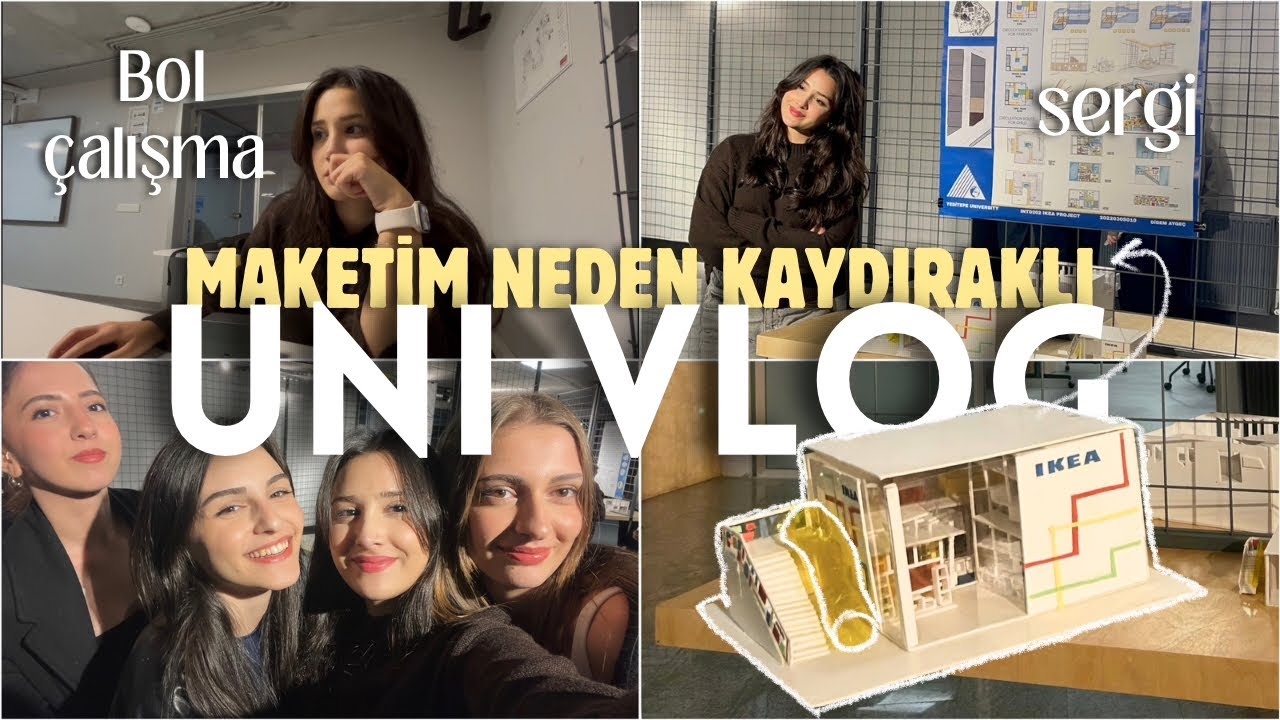 Üniversite Hayatı Nasıl ? Mimarlık Okumak #yeditepeüniversitesi 