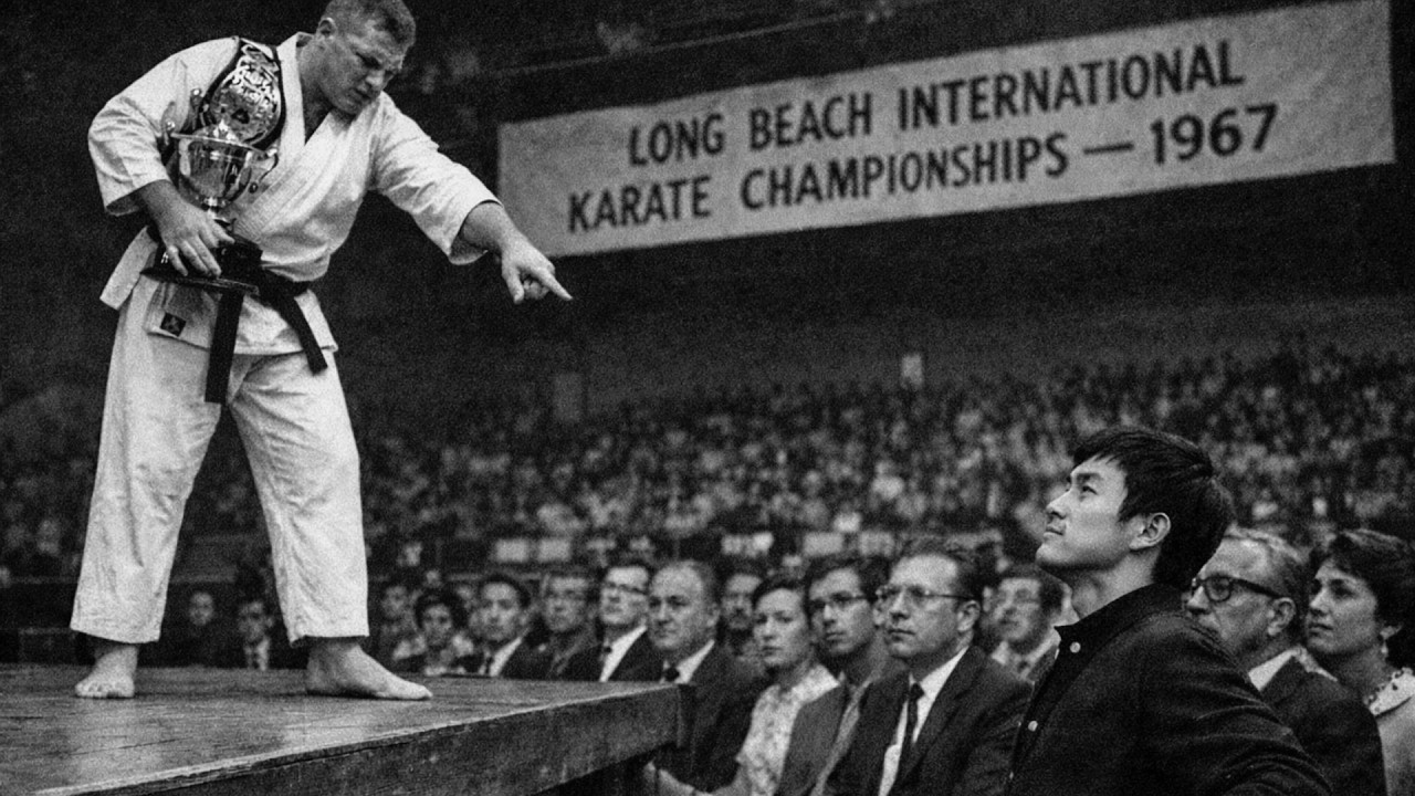 Champion Picked A Man From The Crowd — Realized It Was Bruce Lee — Then Challenged Him Anyway