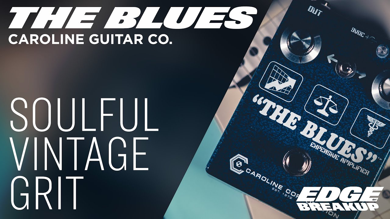 Caroline Guitar Company - “The Blues” - Soulful, Vintage Overdrive Grit from a Guitar Pedal