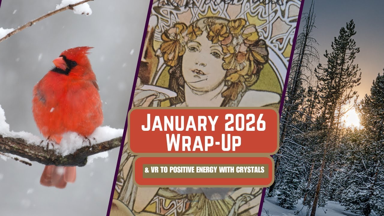 January Wrap-up - VR @positiveenergywithcrystals