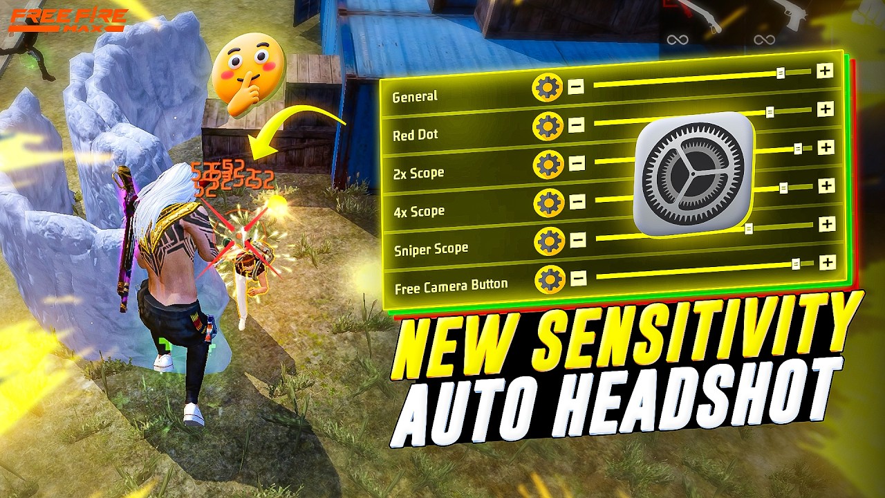 Free Fire Max Auto Headshot Trick 2026 Sensitivity | 2gb, 4gb, 6gb Ram Headshot Sensitivity Setting