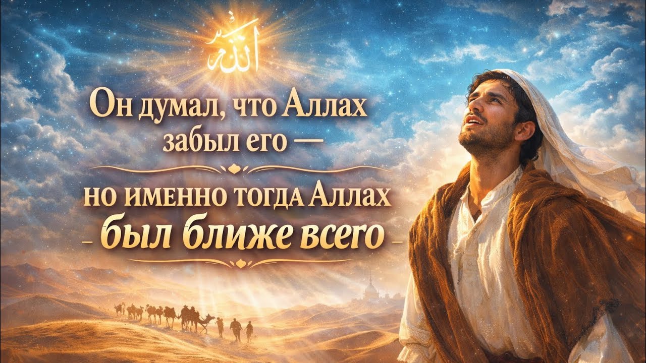 Он думал, что Аллах забыл его — но именно тогда Аллах был ближе всего: История надежды и испытаний
