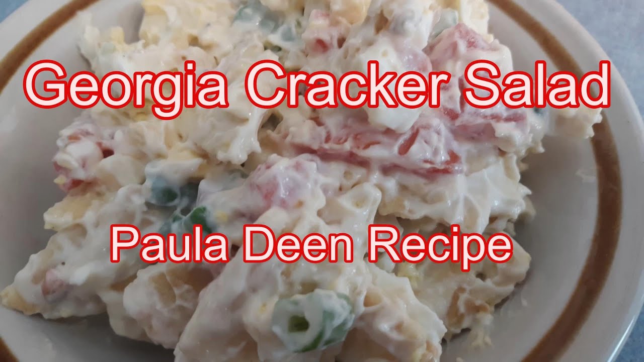 Georgia Cracker Salad  --  Paula Deen Recipe