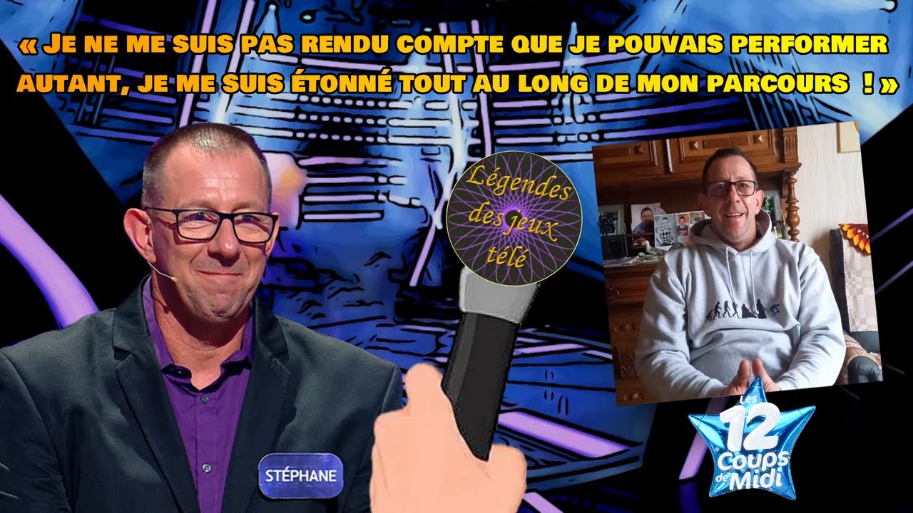 Stéphane des « douze coups de midi » : l'interview ! 🎤🎥