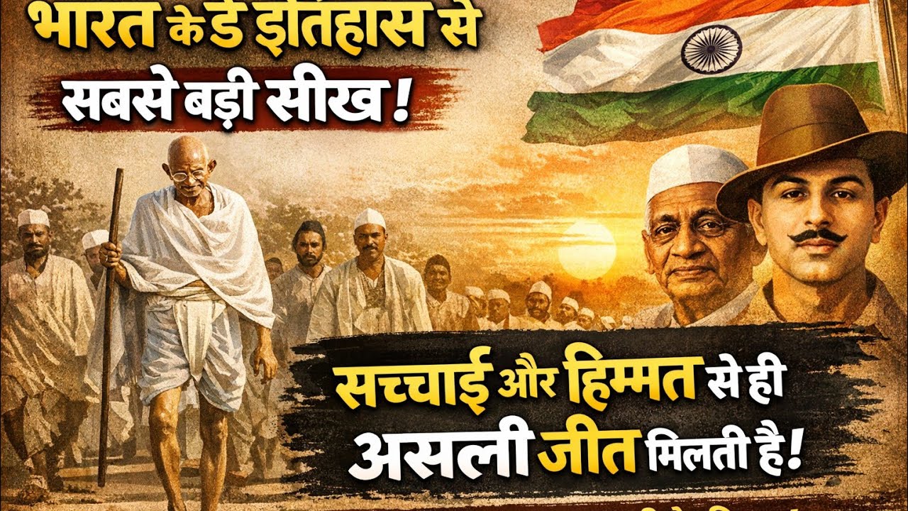 भारत के इतिहास में सबसे बड़ी जीत सचाई और हिम्मत से मिलती है आप लोग इस बात से सहमत हैं तो कमेंट करे🙏