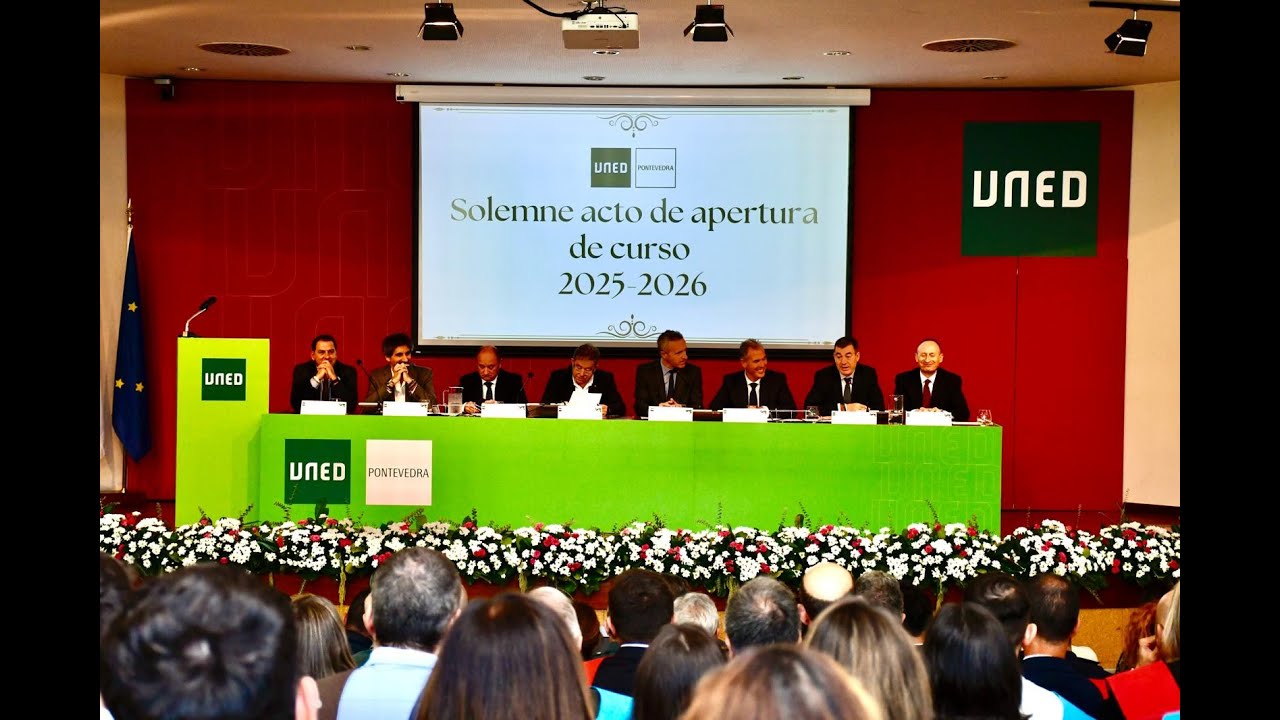 🎓 Acto de Apertura del Curso Académico 2025-2026 | UNED Pontevedra