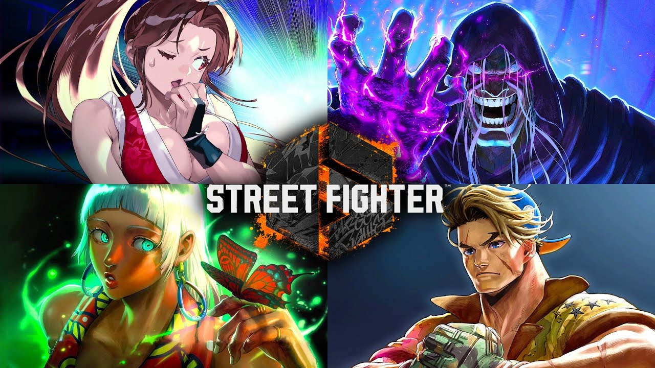Street Fighter 6 - All Arcade Cutscenes / Character Stories (Years 1-2 Fighters Edition | 4K 60FPS)