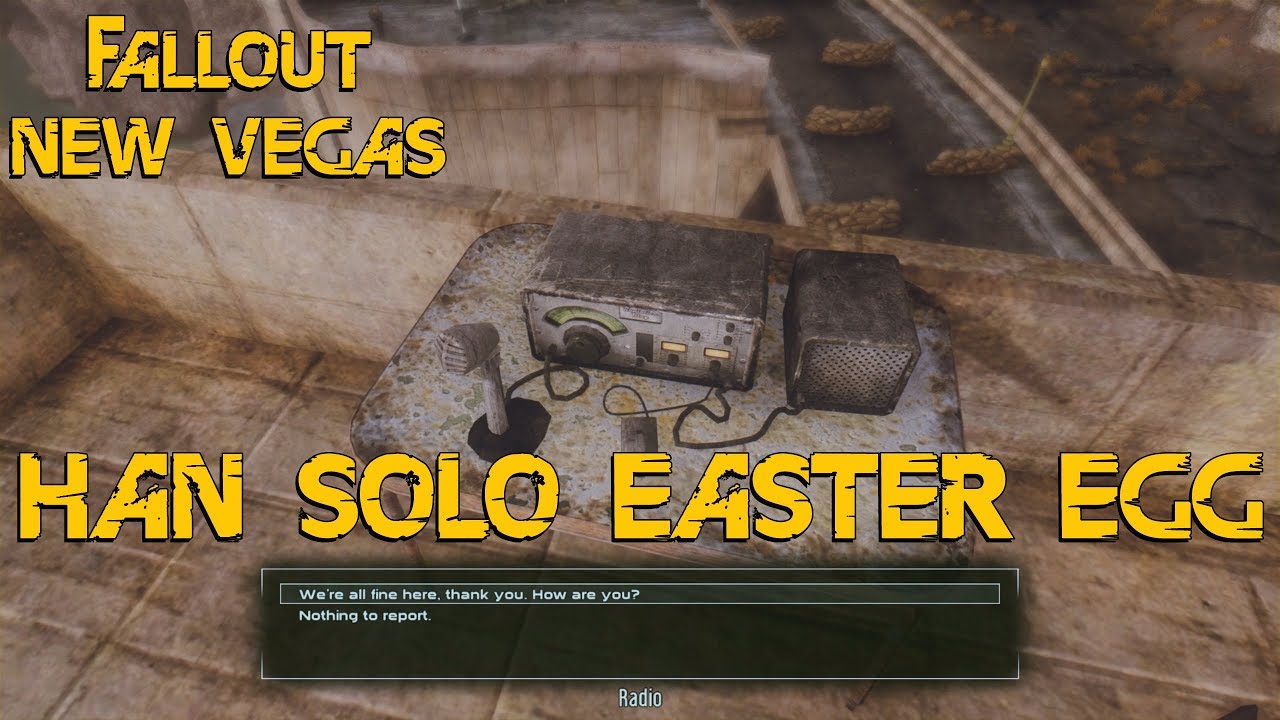 Fallout New Vegas - Han Solo Easter Egg