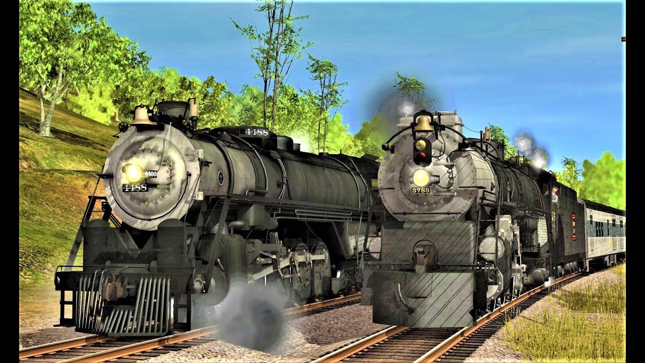 Our Favorite K&L Trainz Engines? SP GS-8 and CB&Q O-5-B