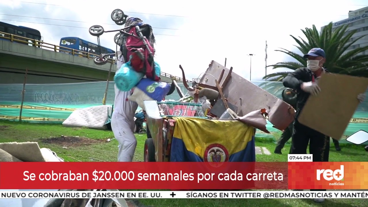 Red+ | Puente de la Esperanza era alquilado para guardar carretas de ambulantes