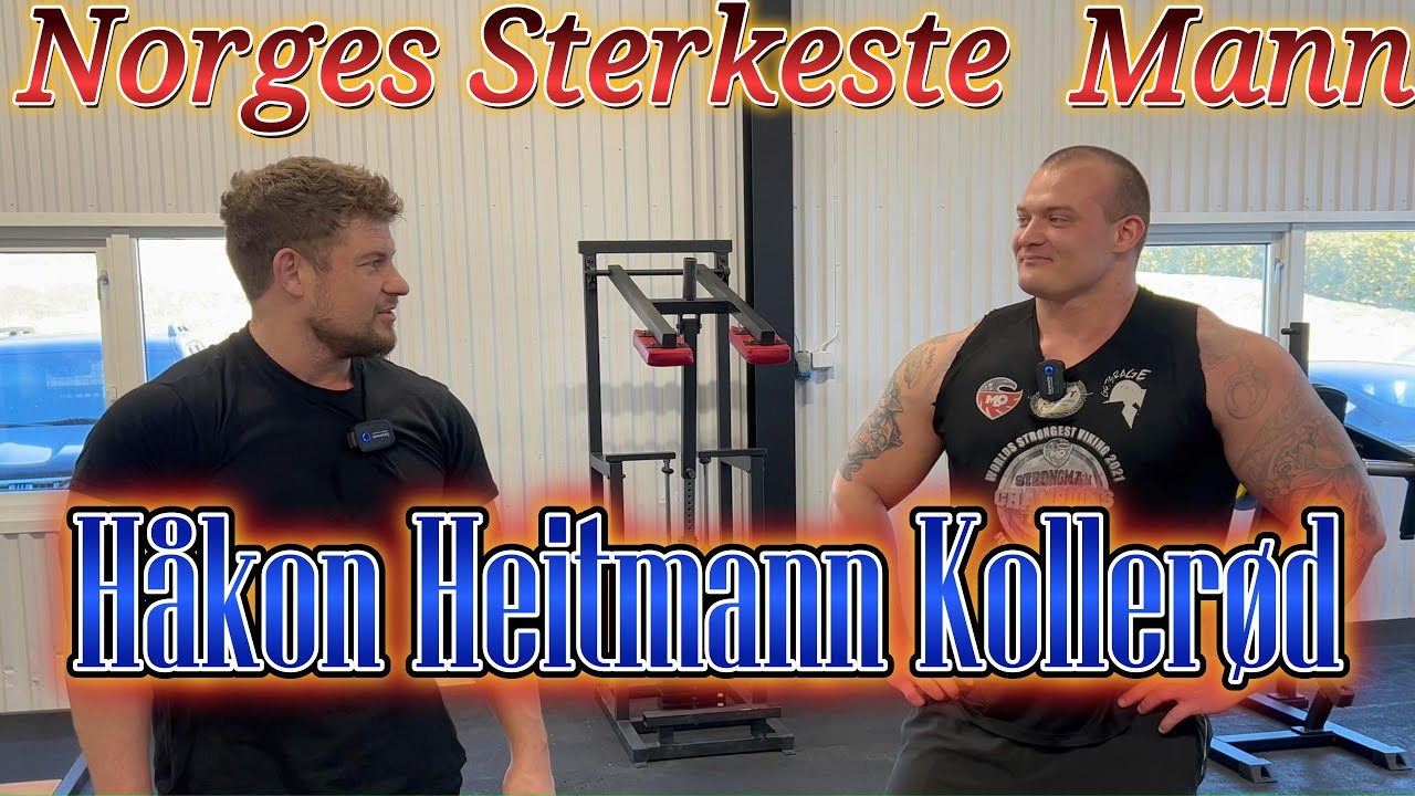På Trening Med Norges Sterkeste Mann