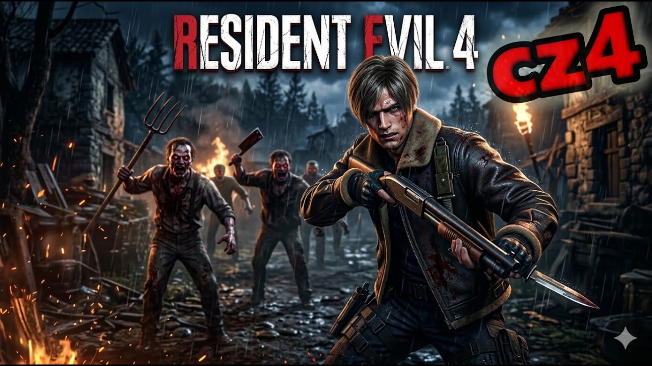 4# Resident Evil 4 - Zagrajmy - Hiszpano! (XBOX SERIES X) - 60FPS (HARDCORE)