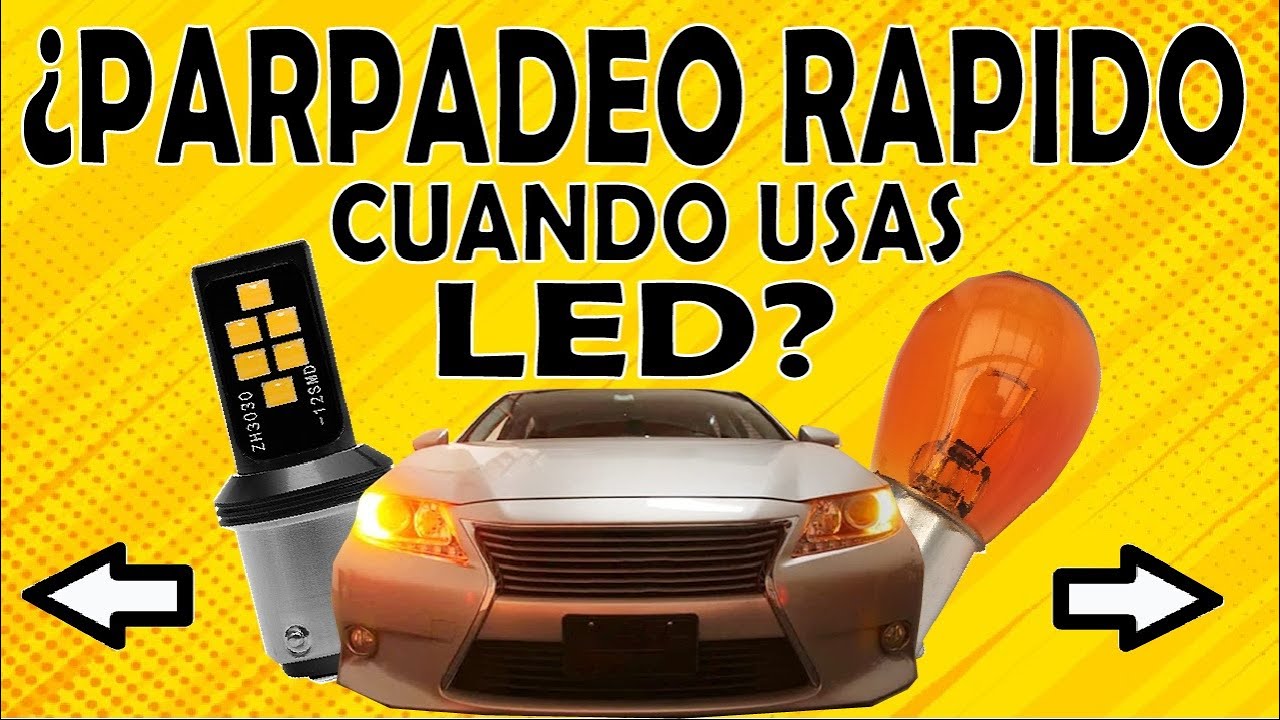⚠️COMO SOLUCIONAR EL HIPERFLASH CUANDO USAS LED ⚠️ USA LAS RESISTENCIAS CORRECTAS ⚠️