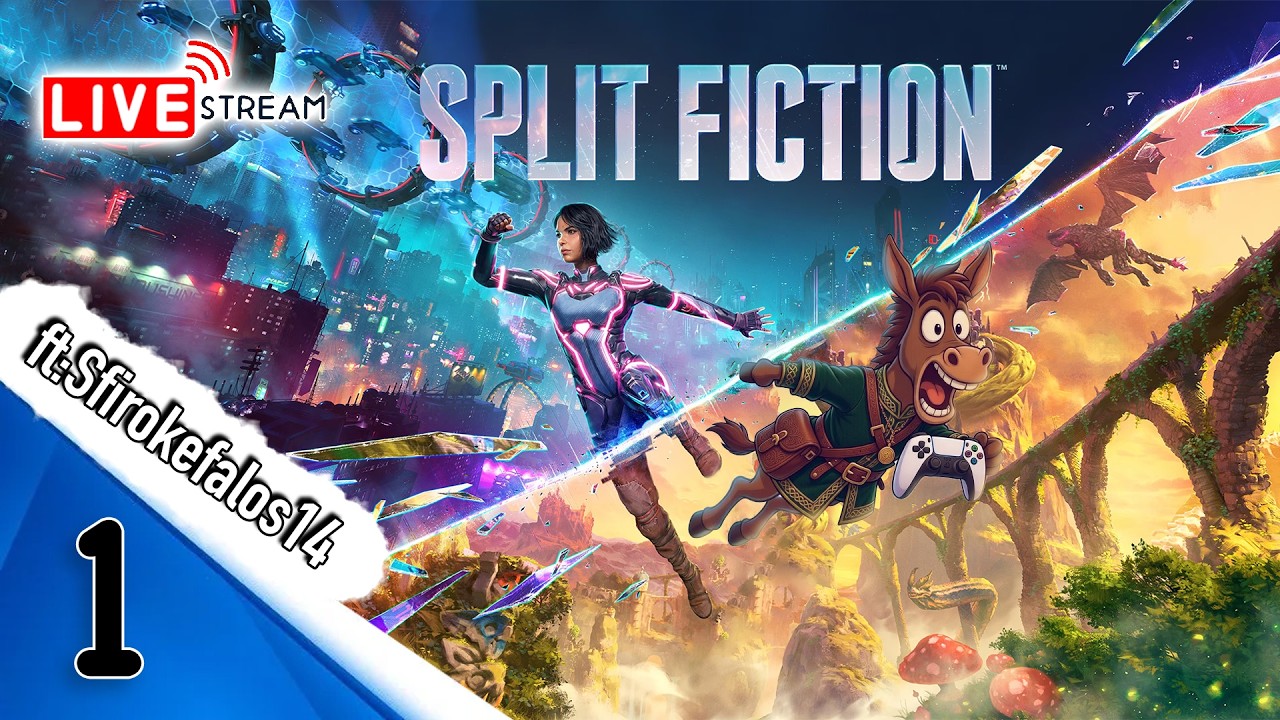 Split Fiction [Part 1] | Gkatzoli Gaming ft Sfirokefalos14 LIVE🔥
