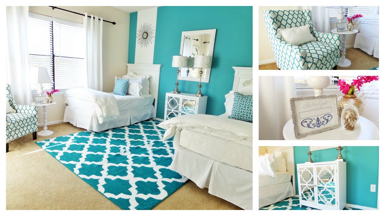 Guest Bedroom Tour: One Room Two Beds