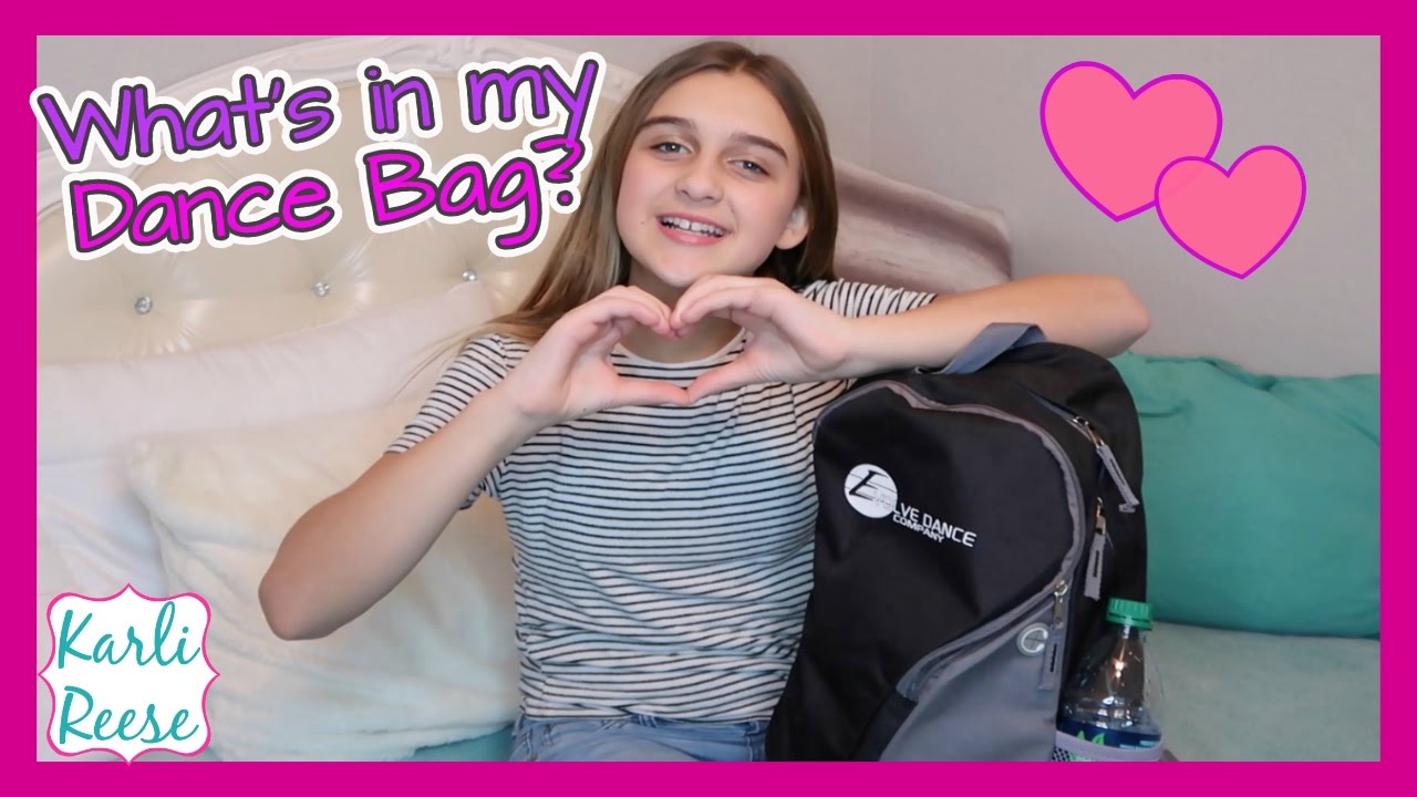 WHAT'S IN MY DANCE BAG & 10 THINGS I LOVE ABOUT MY NEW DANCE STUDIO