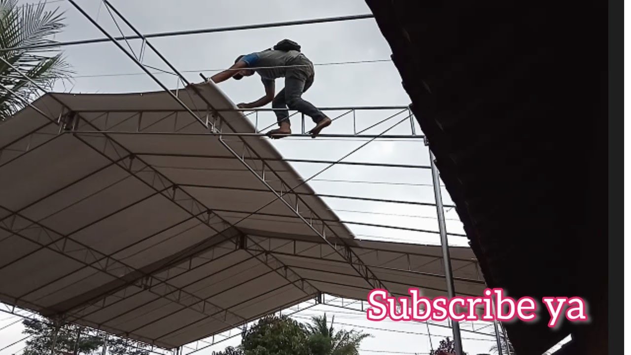 PEMASANGAN TENDA PERNIKAHAN 03. TENDA RODER.