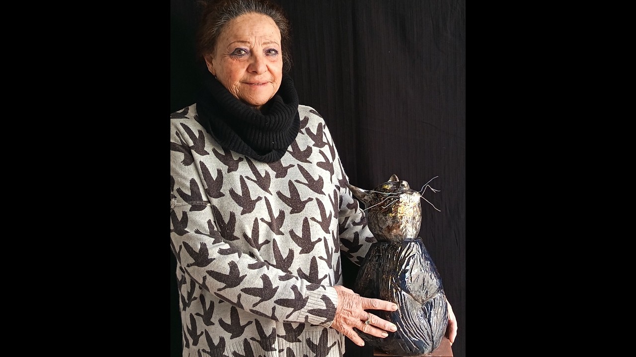 MOONART CERAMICS - ANNALISA COLA concorre al premio CRAZY CAT GENNAIO 2026