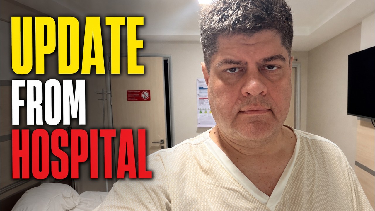 Reporting From Hospital Bed. Update.