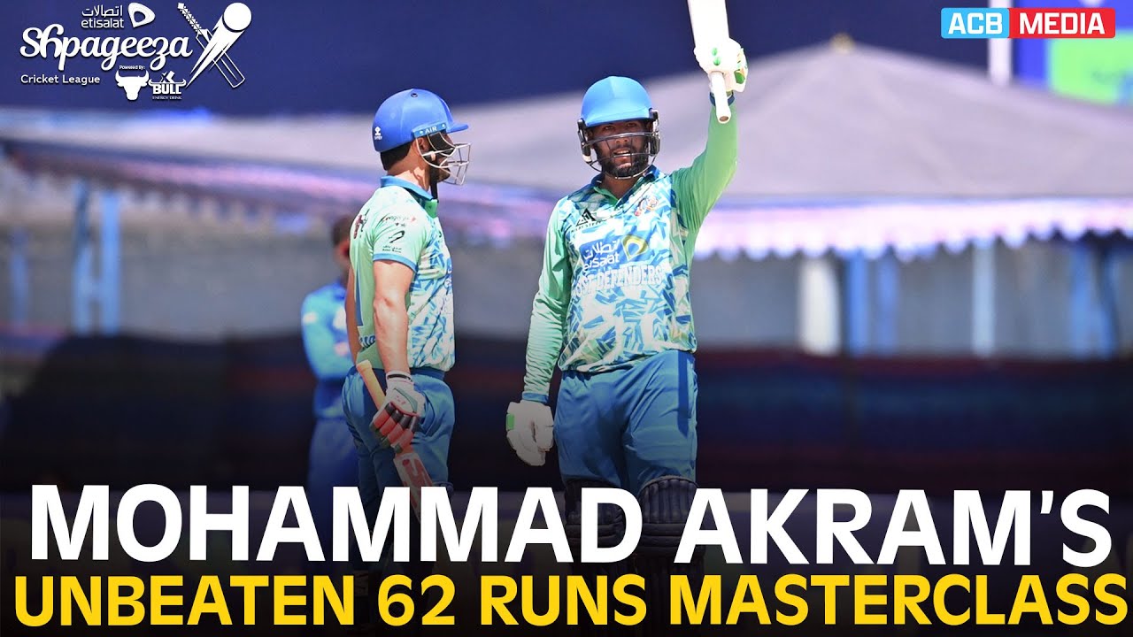 Mohammad Akram Fighting Innings 💥| Amo Sharks vs Bost Defenders | Match 1 | SCLX | ACB | 3Z1K