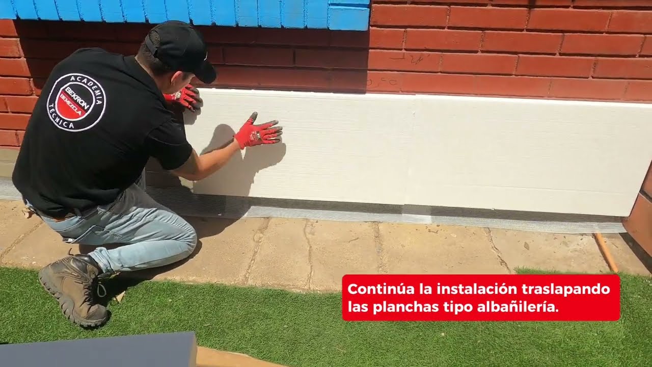 Sistema de Aislación Térmica Bemezcla EIFS | Paso a paso de instalación