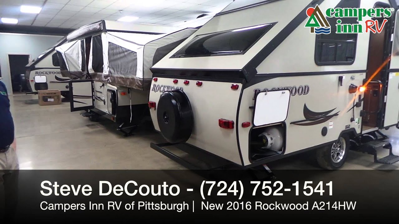New 2016 Rockwood A214HW fold down