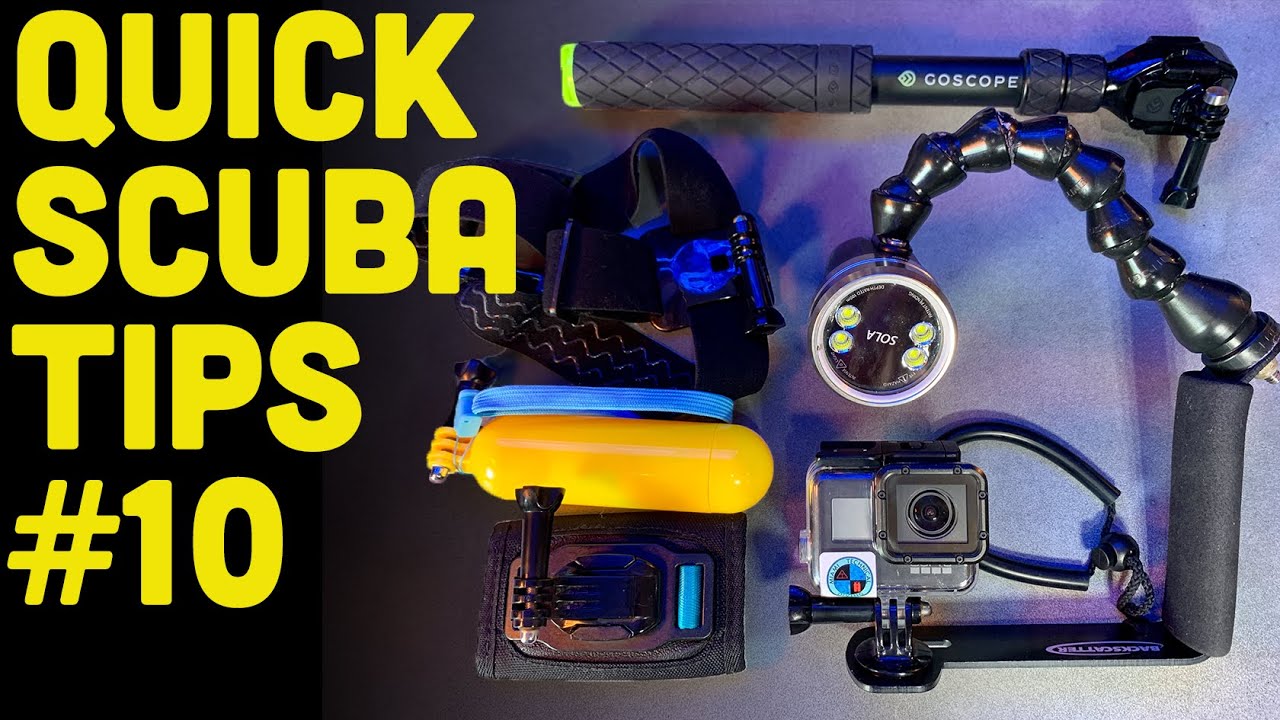 Как установить GoPro для подводного плавания