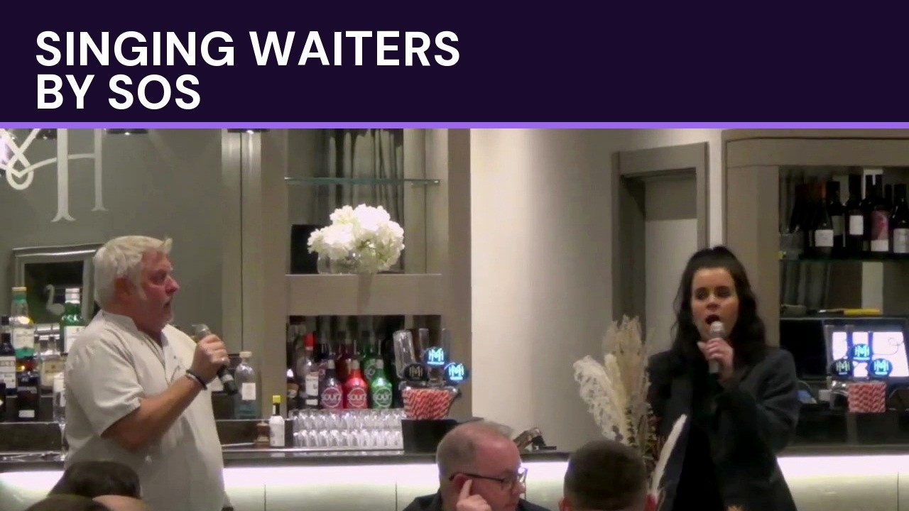Singing Waiters by SOS