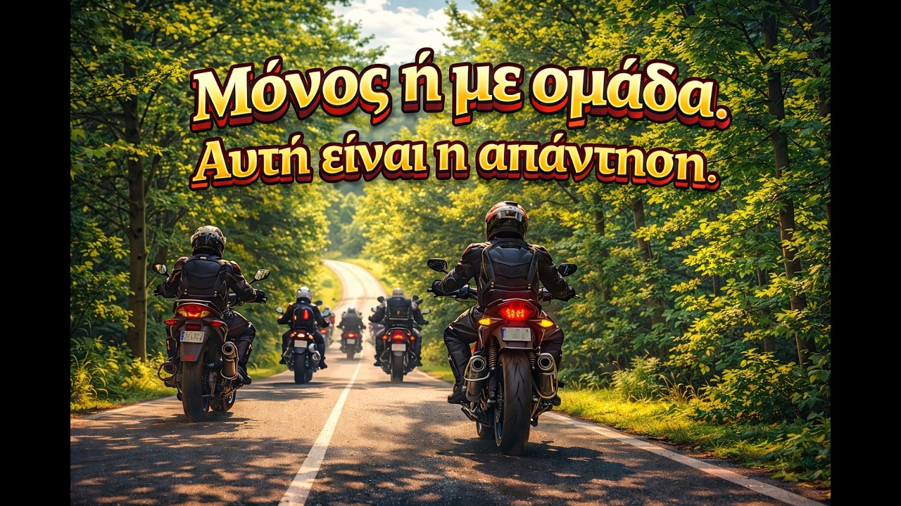 Μόνος ή με ομάδα; Αυτή είναι η απάντηση. TRIP IN GREECE