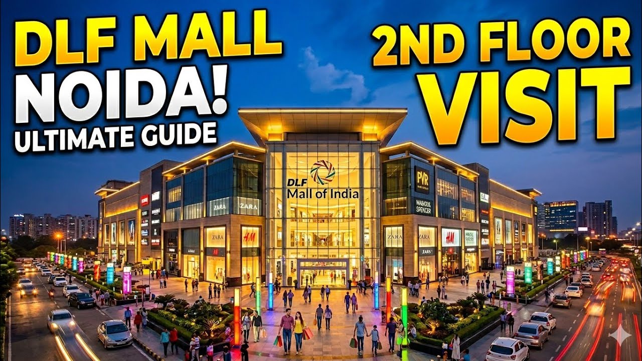 DLF Mall Noida | DLF Mall of India #shoppingmall #dlfmallofindia #venicemall #gipmall #airiamall