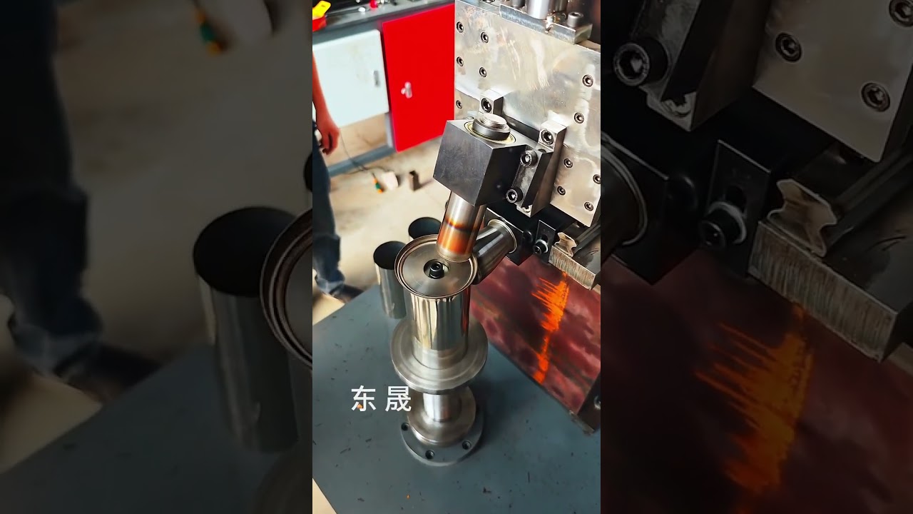 Stainless steel tube flanging Flanging machine Flanging machine manufacturer Julu Dongsheng