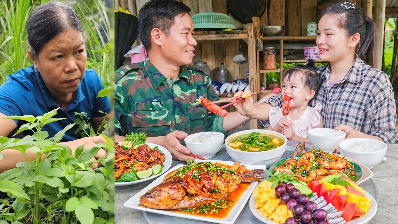 Catching Big Fish to Sell at the Market - Will Mother Hurt Our Family? - Real Life of a 17-Year-Old