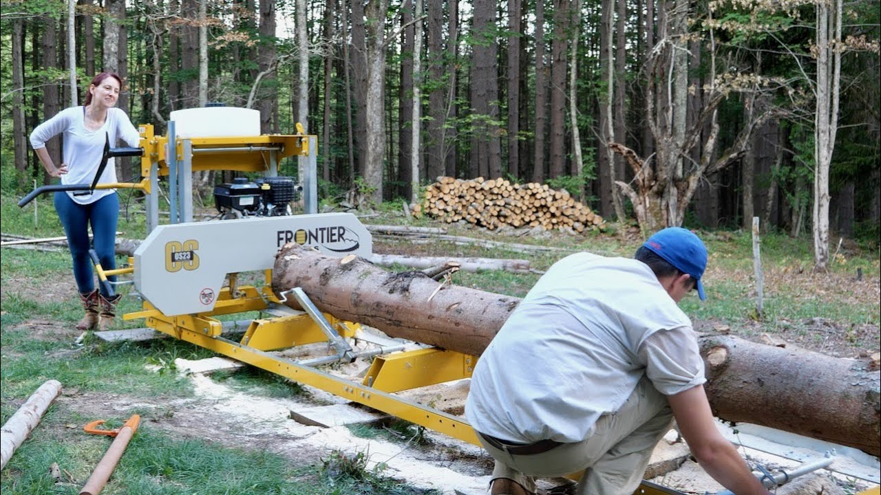 Milling Fat Hemlocks For Solar Kiln | Time Is Money | Tribute to Big Timber